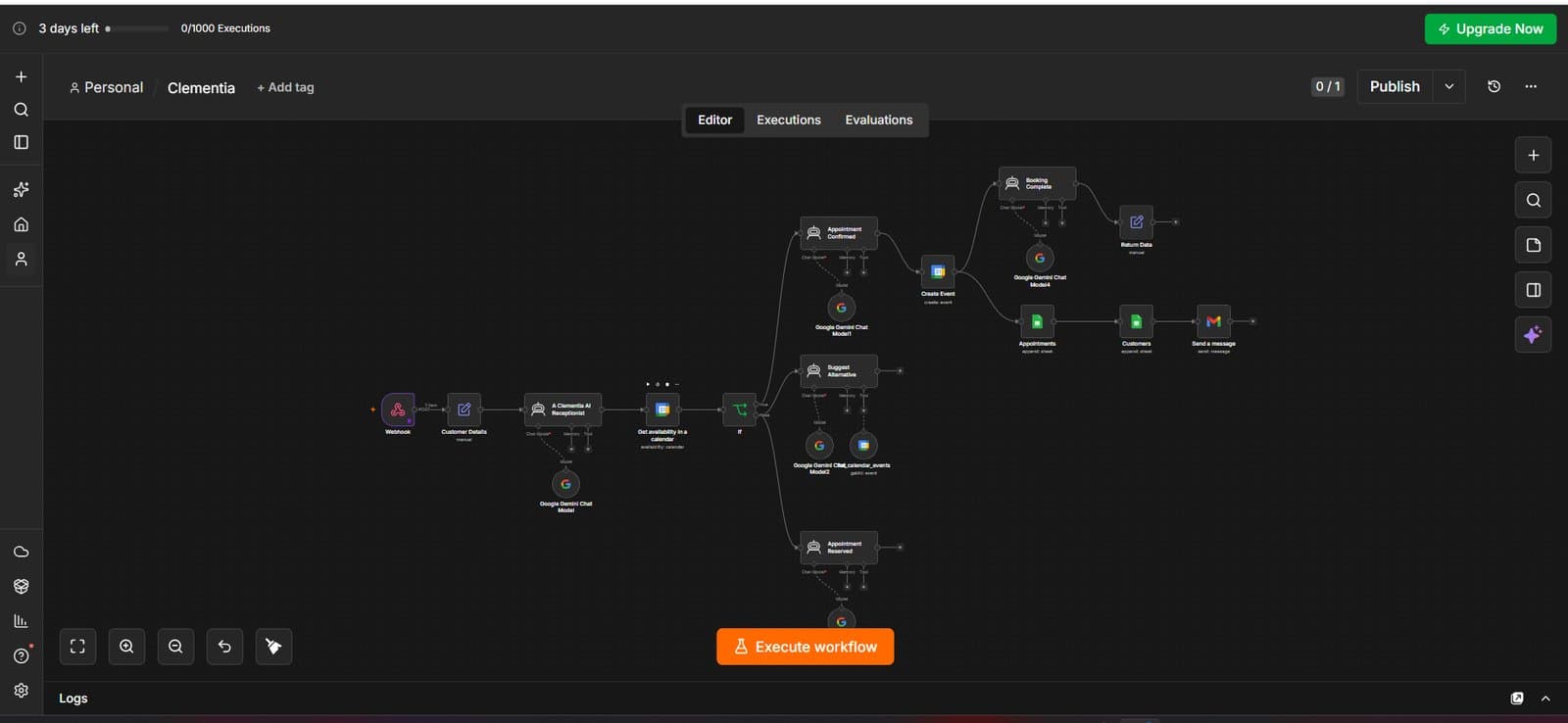 Clementia screenshot